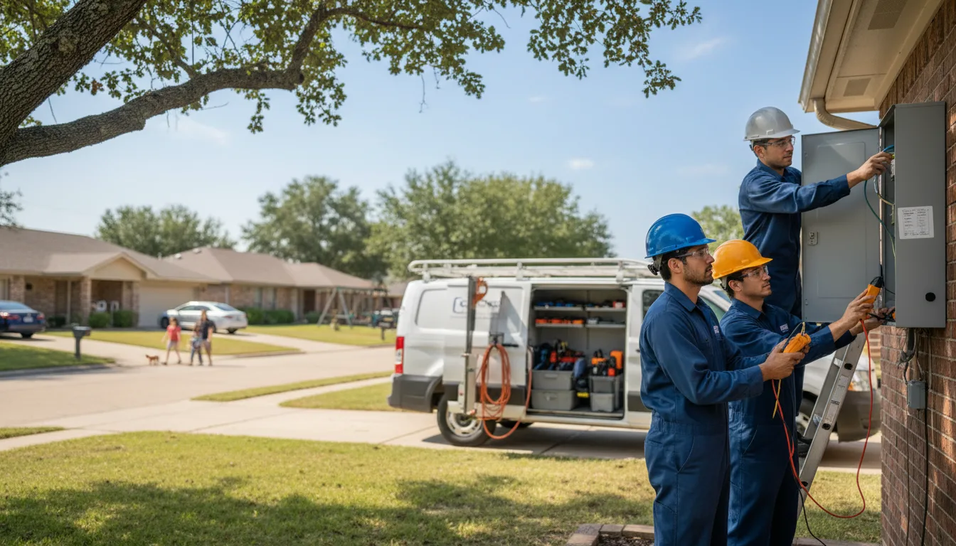 Certified electrician providing emergency electrical services in Garland, UT